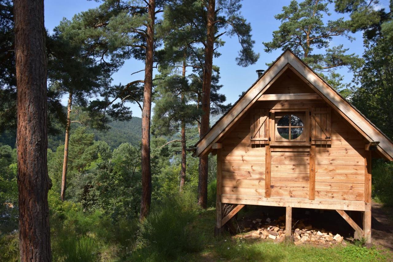 Cabane Lodge Domaine Du Lac Chambon 뮈롤 외부 사진