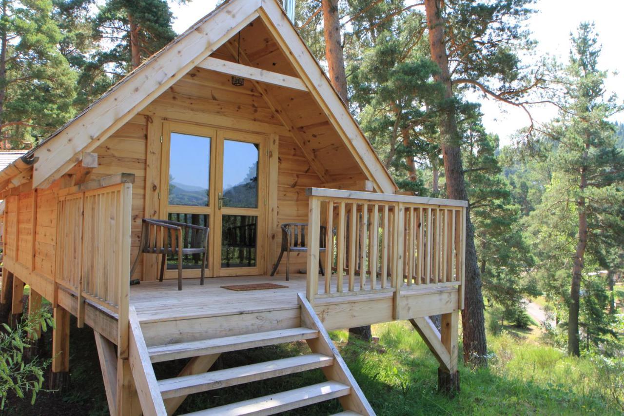 Cabane Lodge Domaine Du Lac Chambon 뮈롤 외부 사진