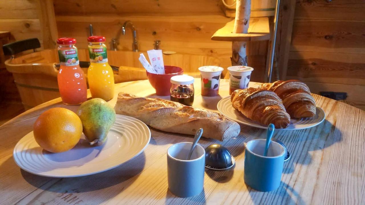 Cabane Lodge Domaine Du Lac Chambon 뮈롤 외부 사진