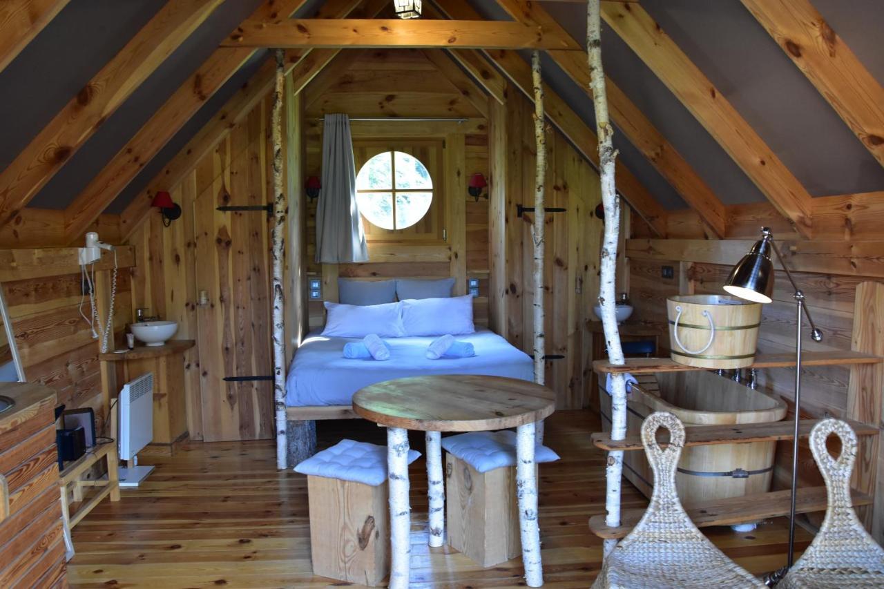 Cabane Lodge Domaine Du Lac Chambon 뮈롤 외부 사진