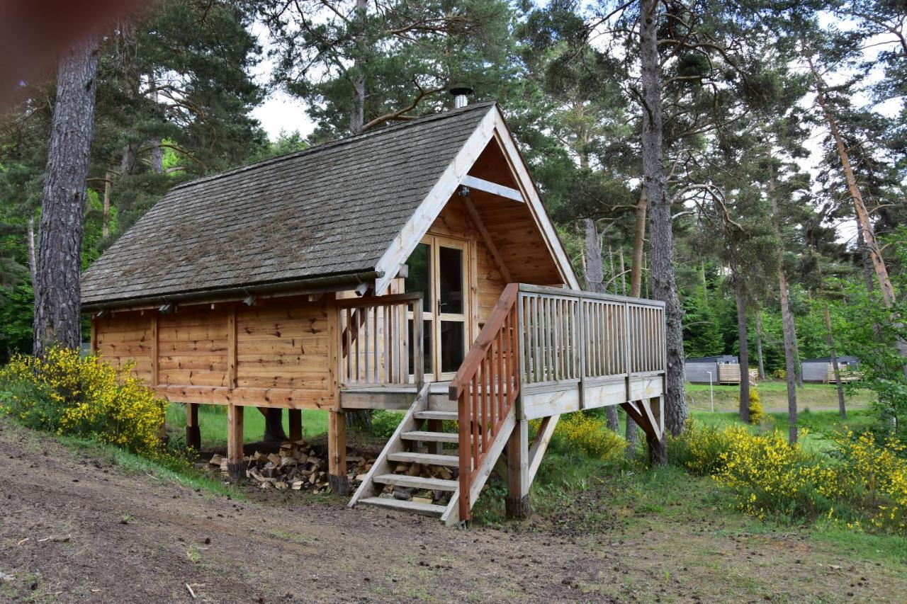 Cabane Lodge Domaine Du Lac Chambon 뮈롤 외부 사진