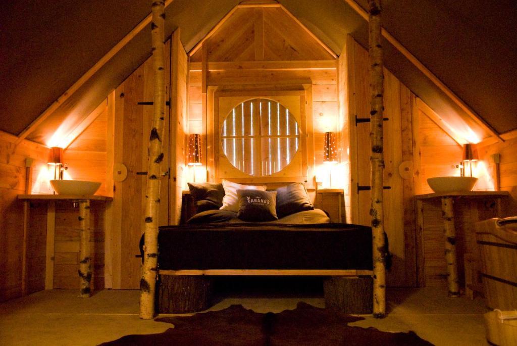 Cabane Lodge Domaine Du Lac Chambon 뮈롤 객실 사진