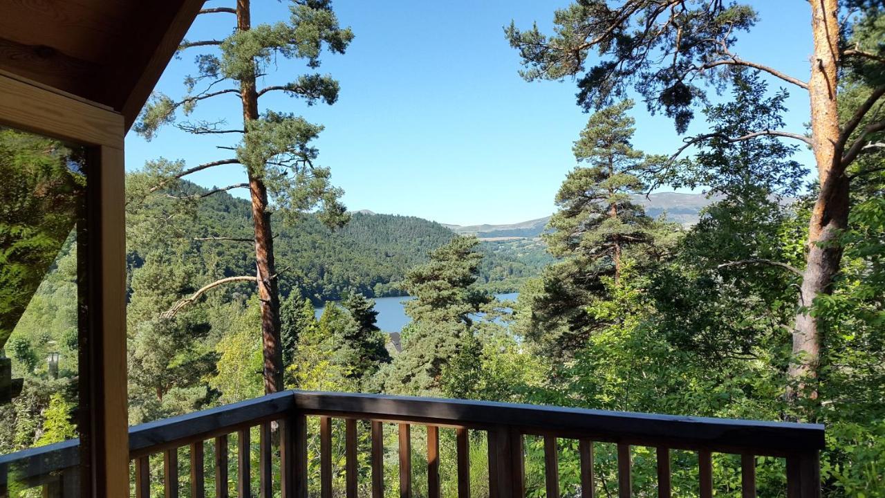 Cabane Lodge Domaine Du Lac Chambon 뮈롤 외부 사진